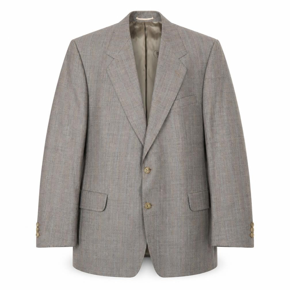 Front view of Magee Men's Grey 44 Regular Blazer, Formal Jacket