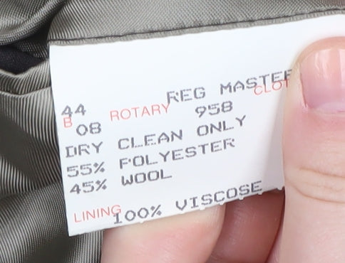 Magee Men's Grey 44 Regular Blazer, Formal Jacket