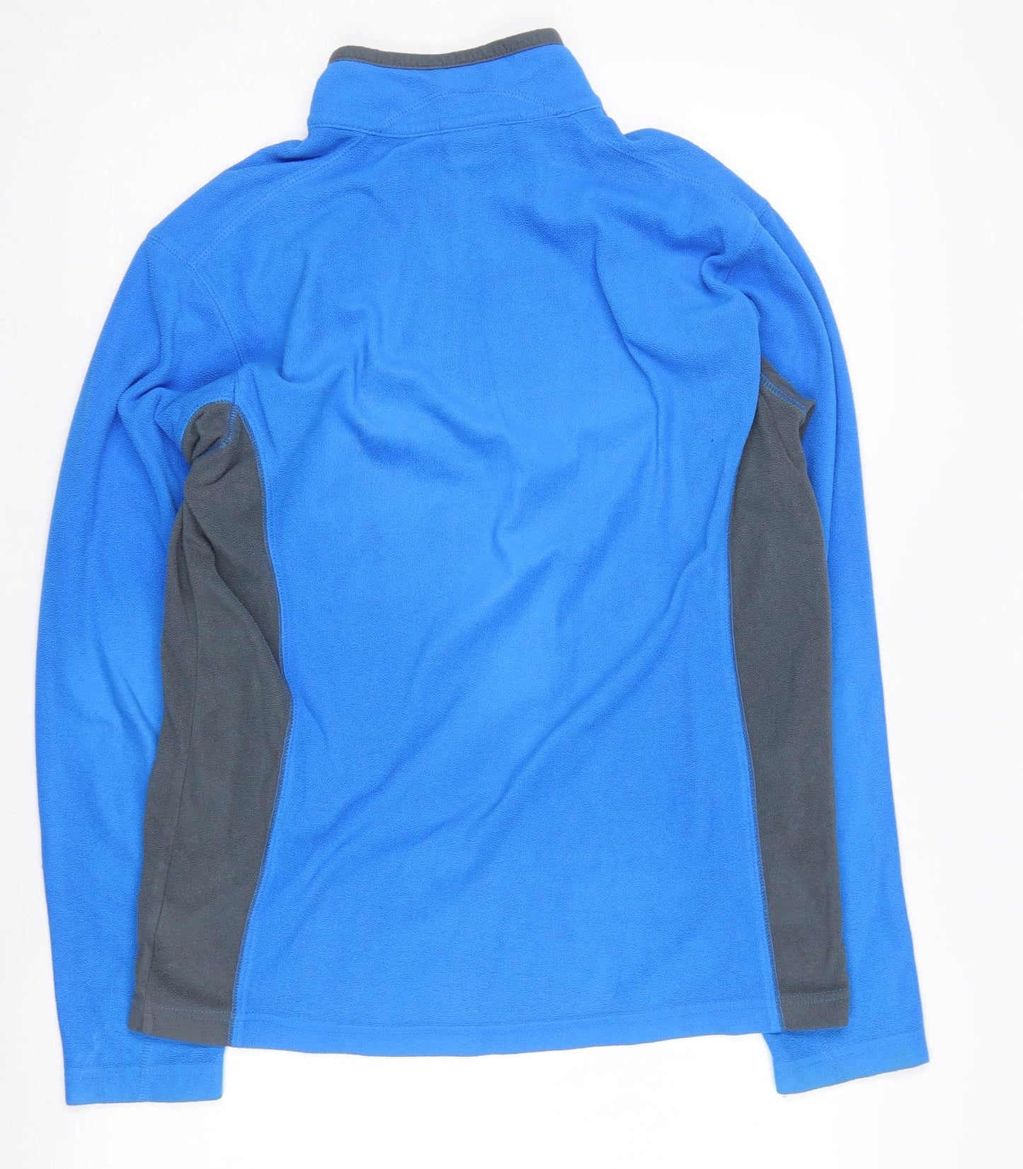 Columbia Men's Blue Fleece 1/4 Zip Sweatshirt S
