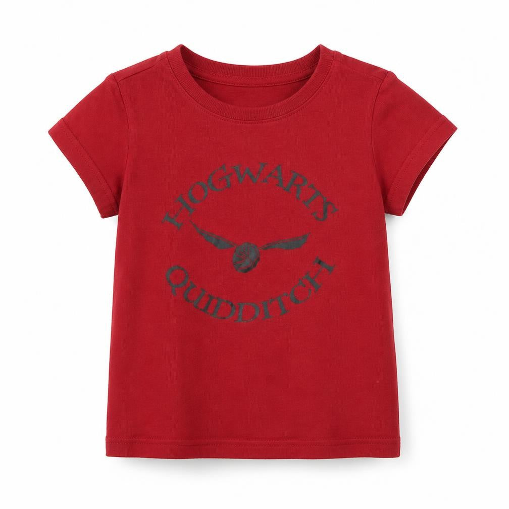Harry Potter Boys Red T-Shirt 5-6 Years Quidditch Graphic