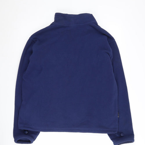 Adidas Women's Blue Fleece Pullover Sweatshirt Size 16