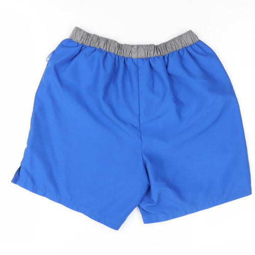 Trespass Boys Blue Swim Shorts, Size 11, Lightweight, Elastic Waist
