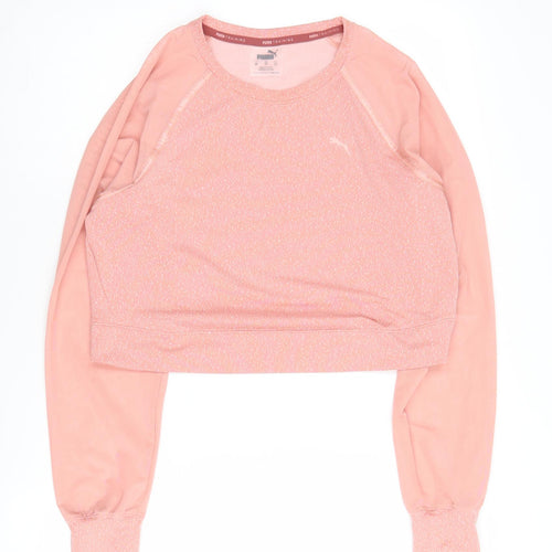 Puma Women's Pink XS Pullover Sweatshirt Activewear