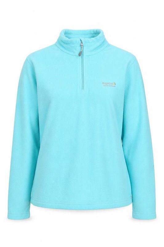 Front view of Regatta Women's Blue Pullover Sweatshirt, size 10, Outdoor