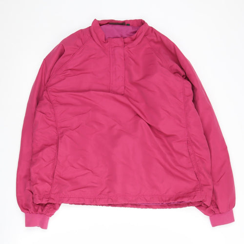 Glenmuir Women's Pink Basic Jacket, L, Casual