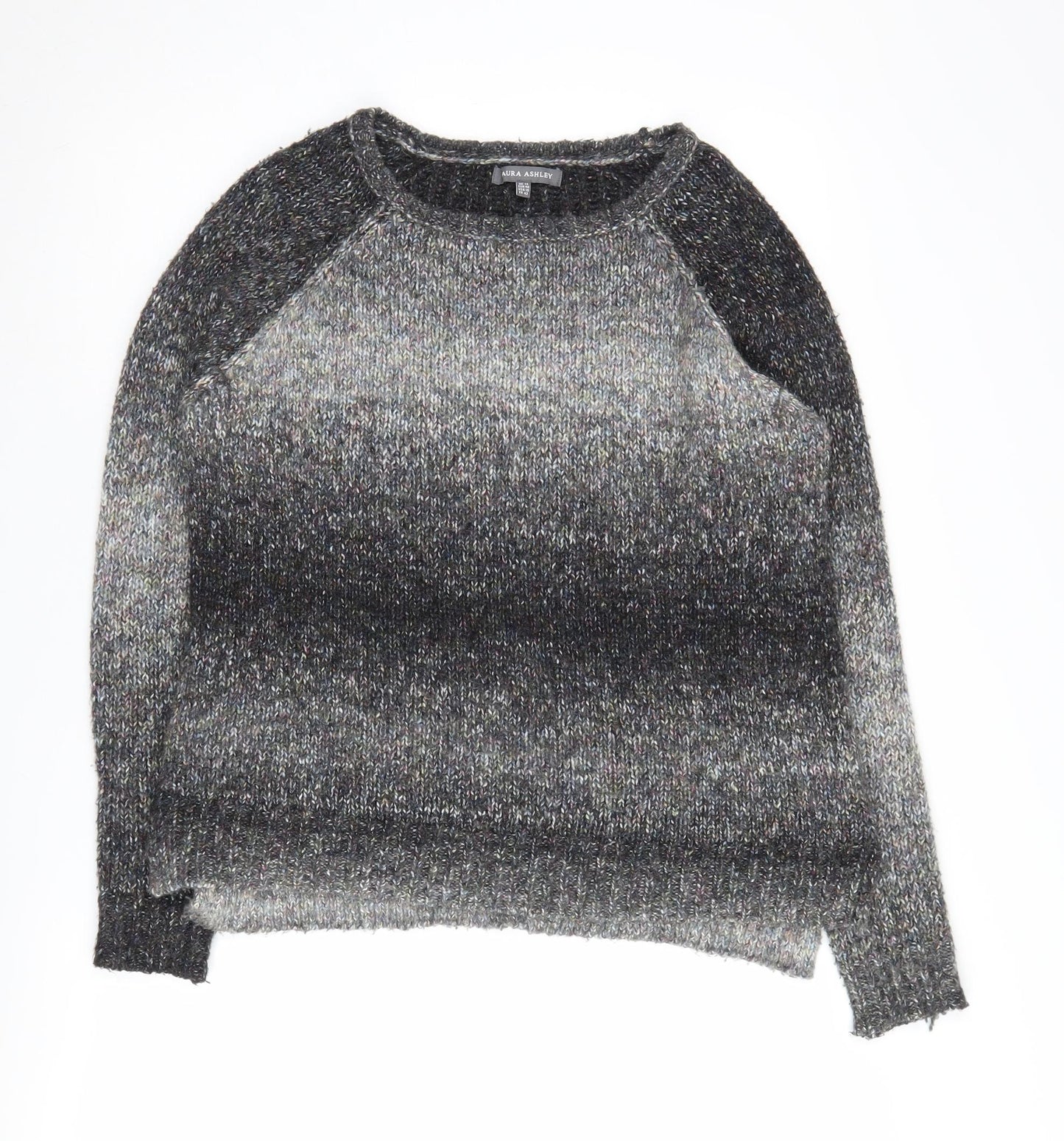 Aura Ashley Women's Grey Pullover Jumper Size 14