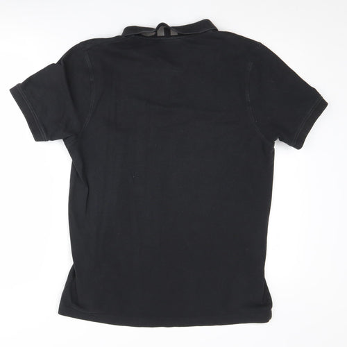 Bench Black polo Shirt Size L