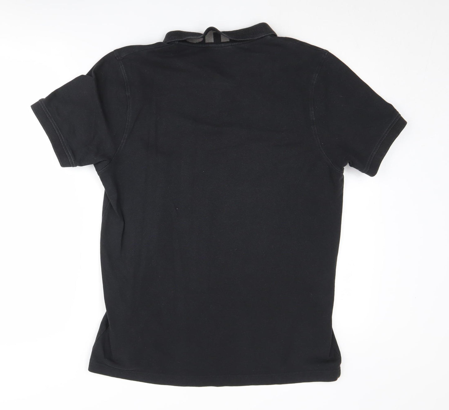 Bench Black polo Shirt Size L