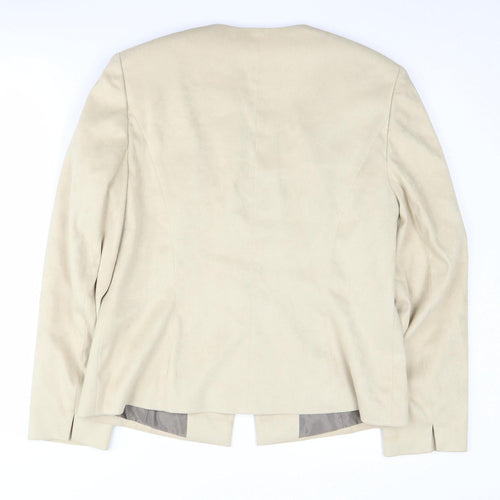Jacques Vert Beige Women's Blazer Size 12
