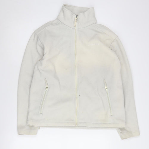 Trespass Women’s Ivory Fleece Jacket Size 12