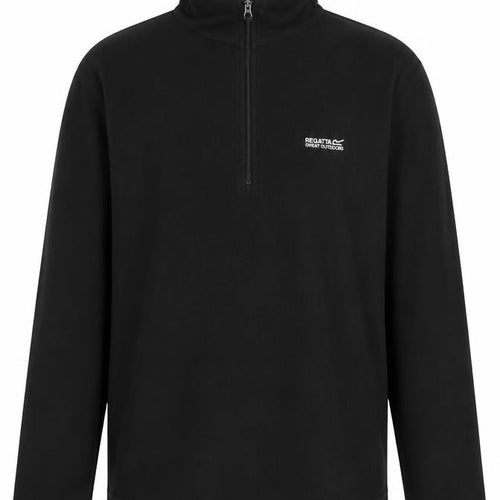 Regatta Men's Black Pullover Fleece Sweatshirt 2XL