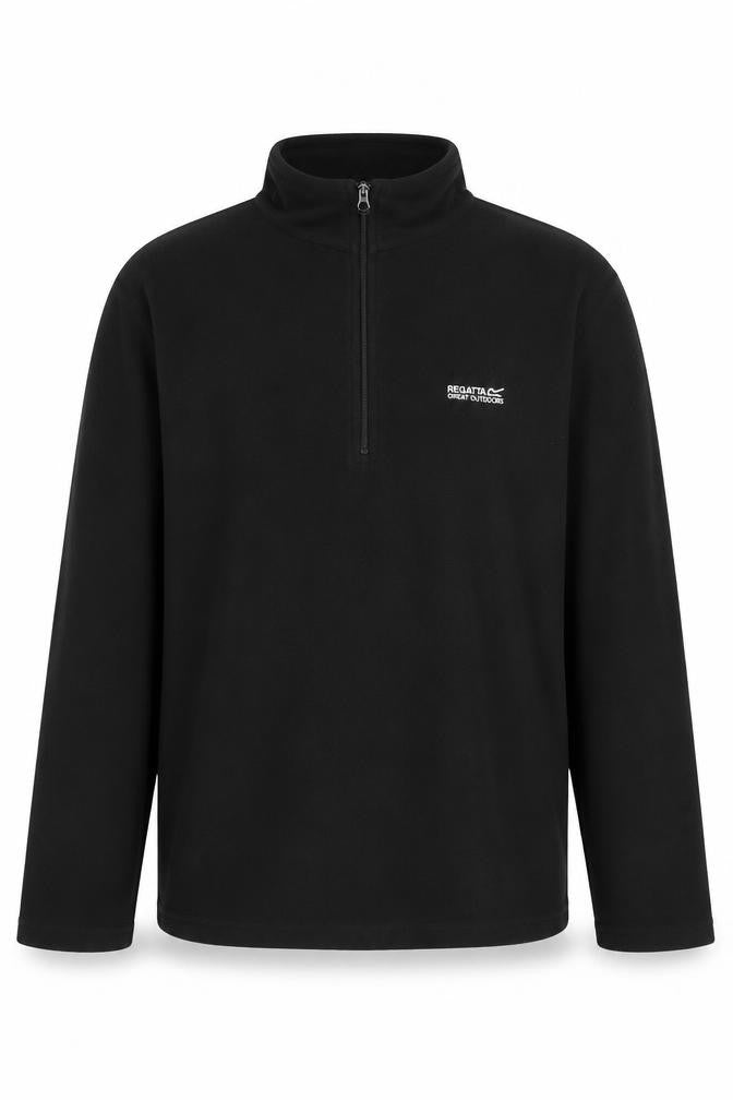 Regatta Men's Black Pullover Fleece Sweatshirt 2XL