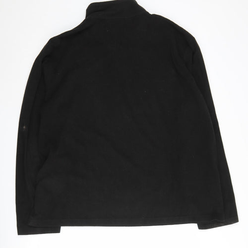 Regatta Men's Black Pullover Fleece Sweatshirt 2XL