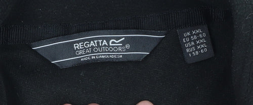 Regatta Men's Black Pullover Fleece Sweatshirt 2XL
