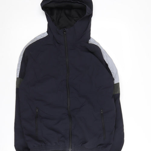 Next Boys Black Hooded Puffer Jacket 14 Years
