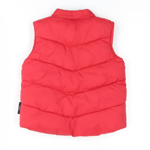 Next Red Unisex Baby Puffer Jacket 12-18 Months