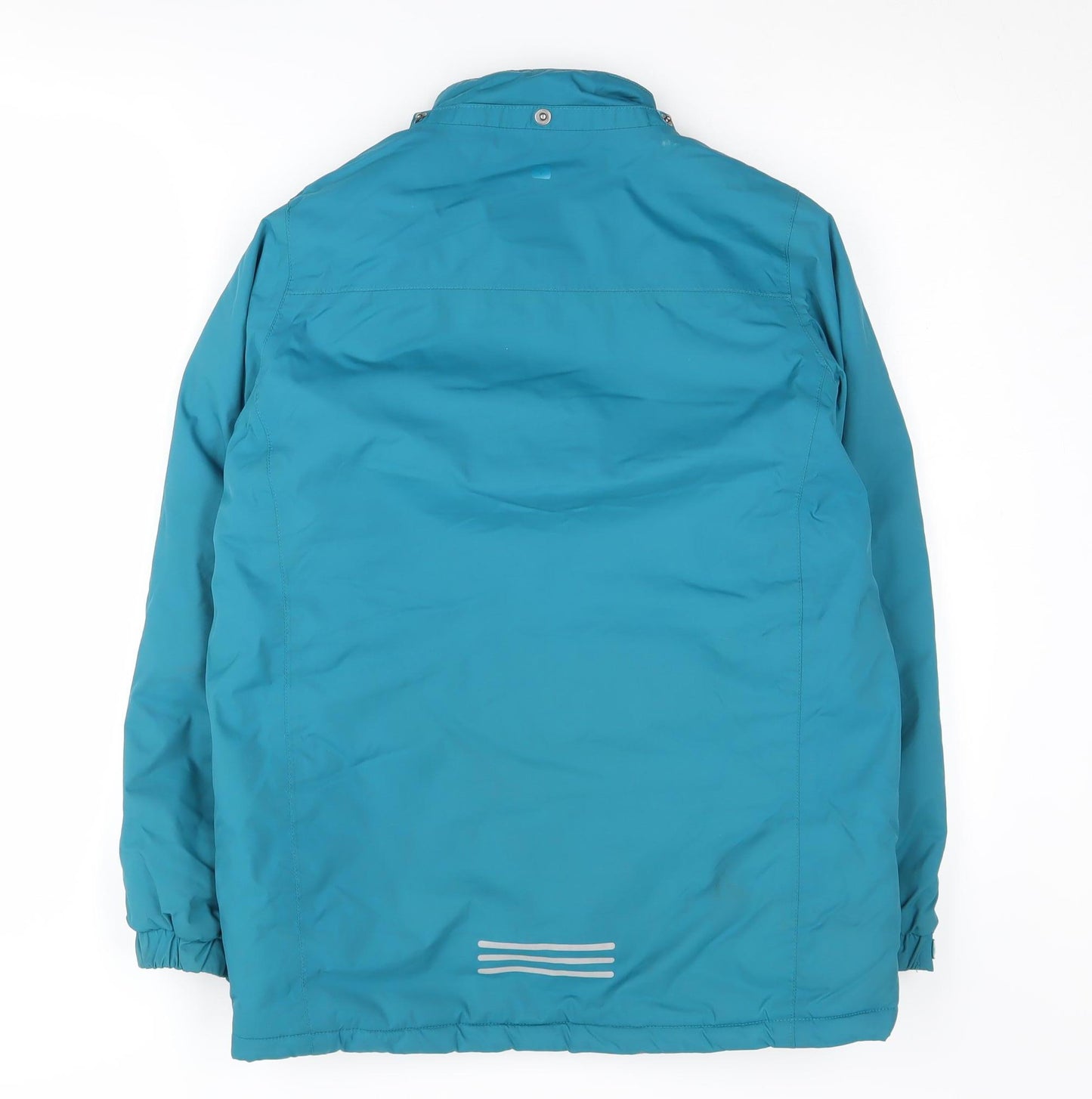 Mountain Warehouse Girls Blue Waterproof Puffer Jacket 13 Years