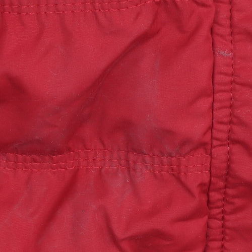 Mountain Warehouse Women's Red Hooded Waistcoat Size 12