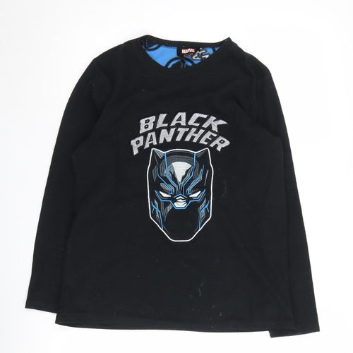 Marvel Boys Black Panther Fleece Pyjama Top 13-14 Yrs