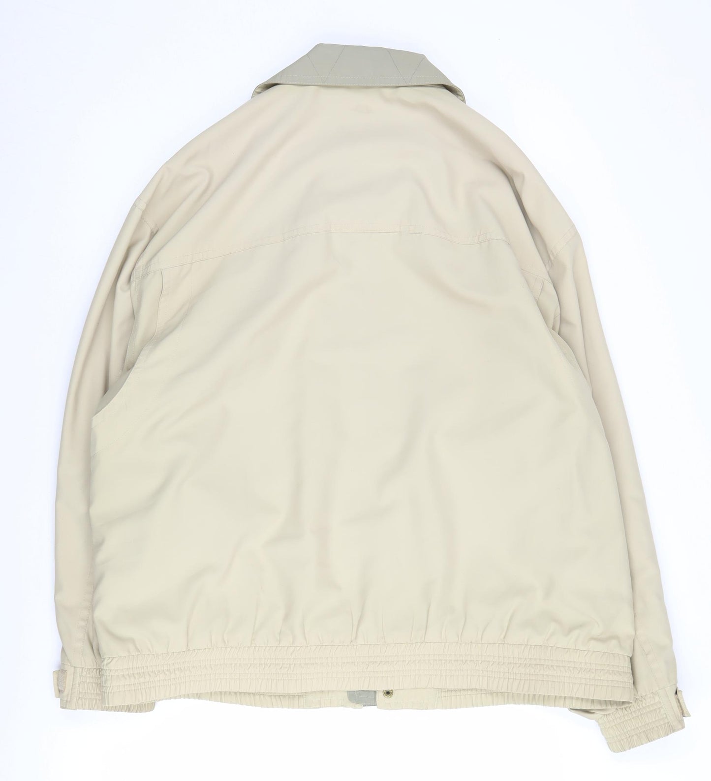 Avanti Men's Beige Basic Jacket Size 44 in, Full Zip, Pockets