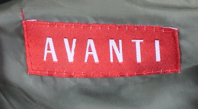 Avanti Men's Beige Basic Jacket Size 44 in, Full Zip, Pockets