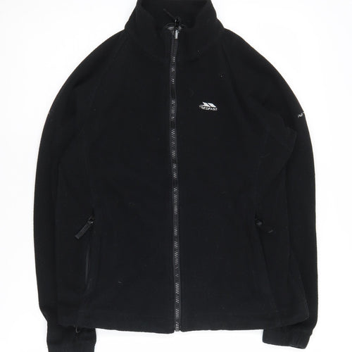 Trespass Boys Black Fleece Jacket Size 146