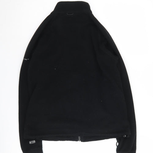 Trespass Boys Black Fleece Jacket Size 146