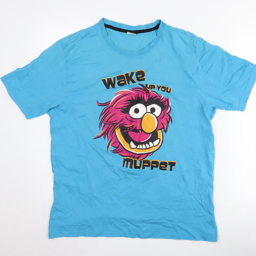 Disney at George Unisex Blue Muppets Cami M Nightwear