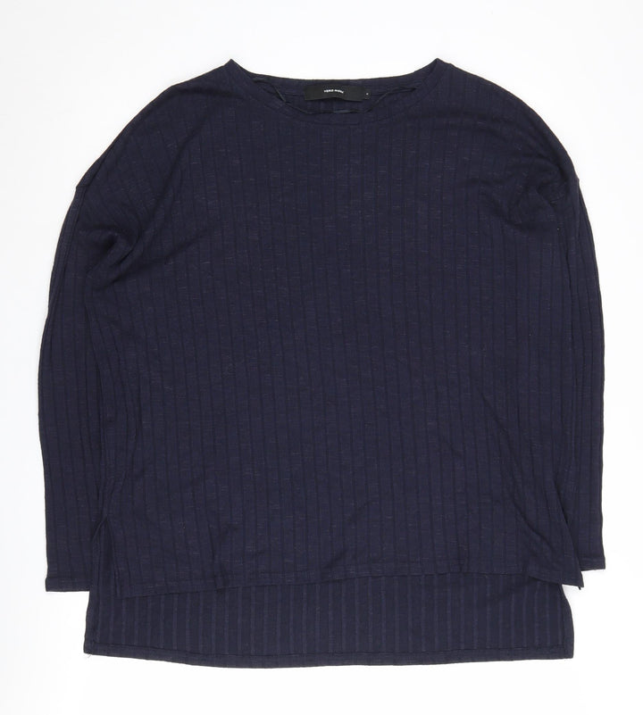 Vero Moda Women's Blue Pullover Jumper, M, Boat Neck