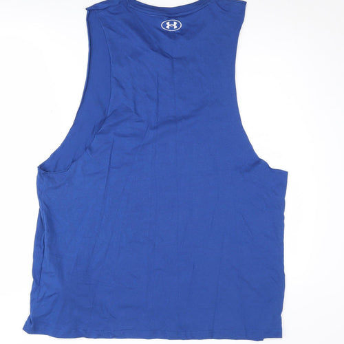 Under Armour Men's Blue 2XL Graphic Tank Top