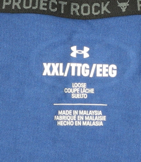 Under Armour Men's Blue 2XL Graphic Tank Top