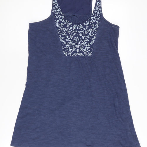Falmer Heritage Women's Blue Tank, Size 8, Embroidered