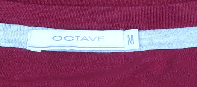 Octave Men's Red V-Neck T-Shirt M