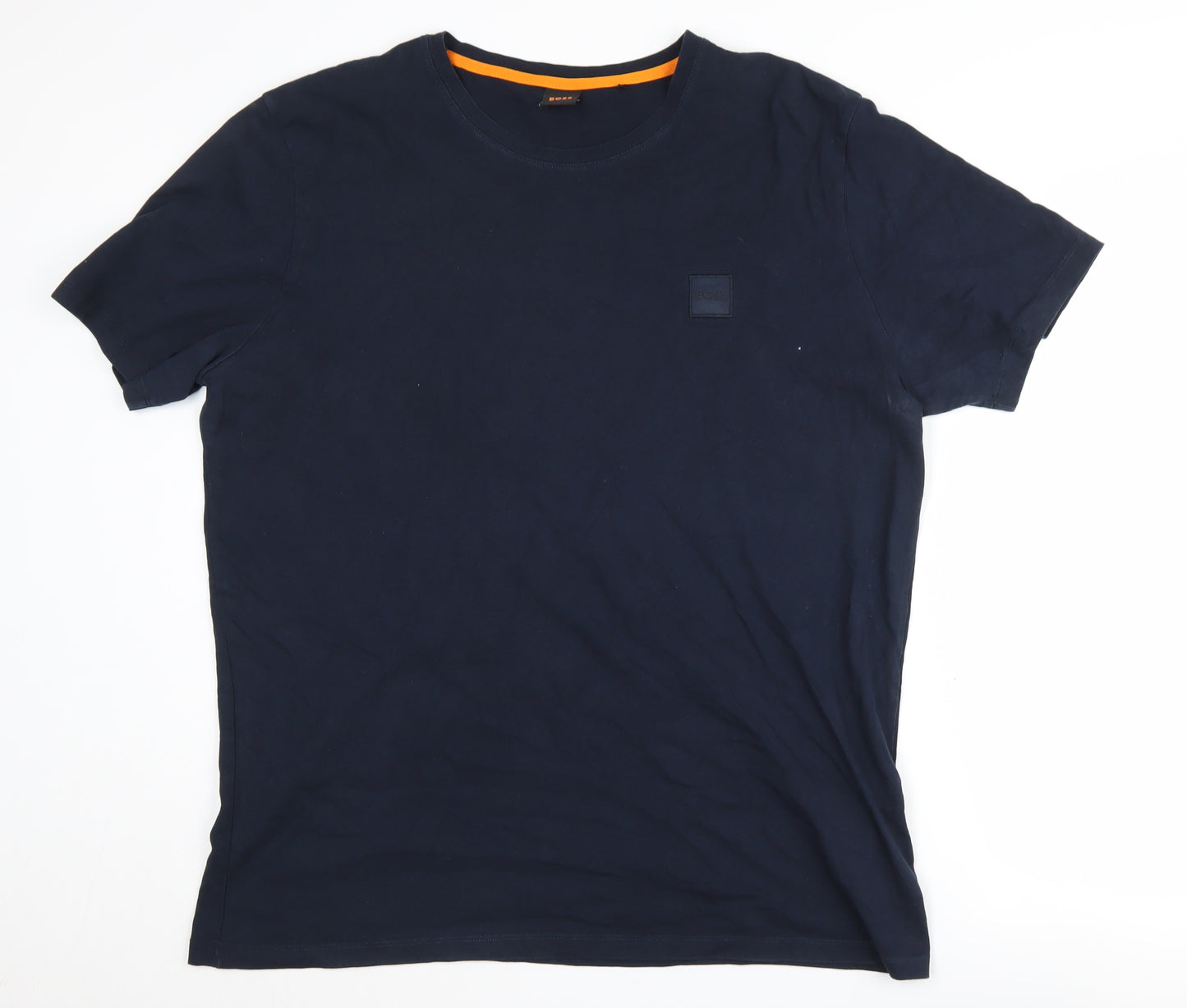 Boss Men's Blue 3XL Crew Neck T-Shirt