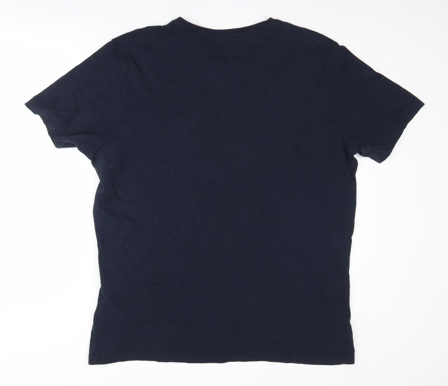 Boss Men's Blue 3XL Crew Neck T-Shirt