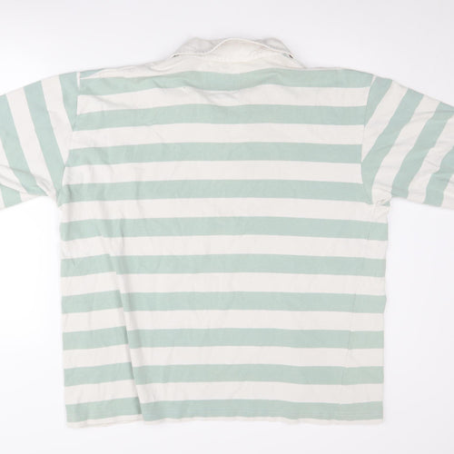 Cotton Traders Men’s XL Striped Polo Shirt