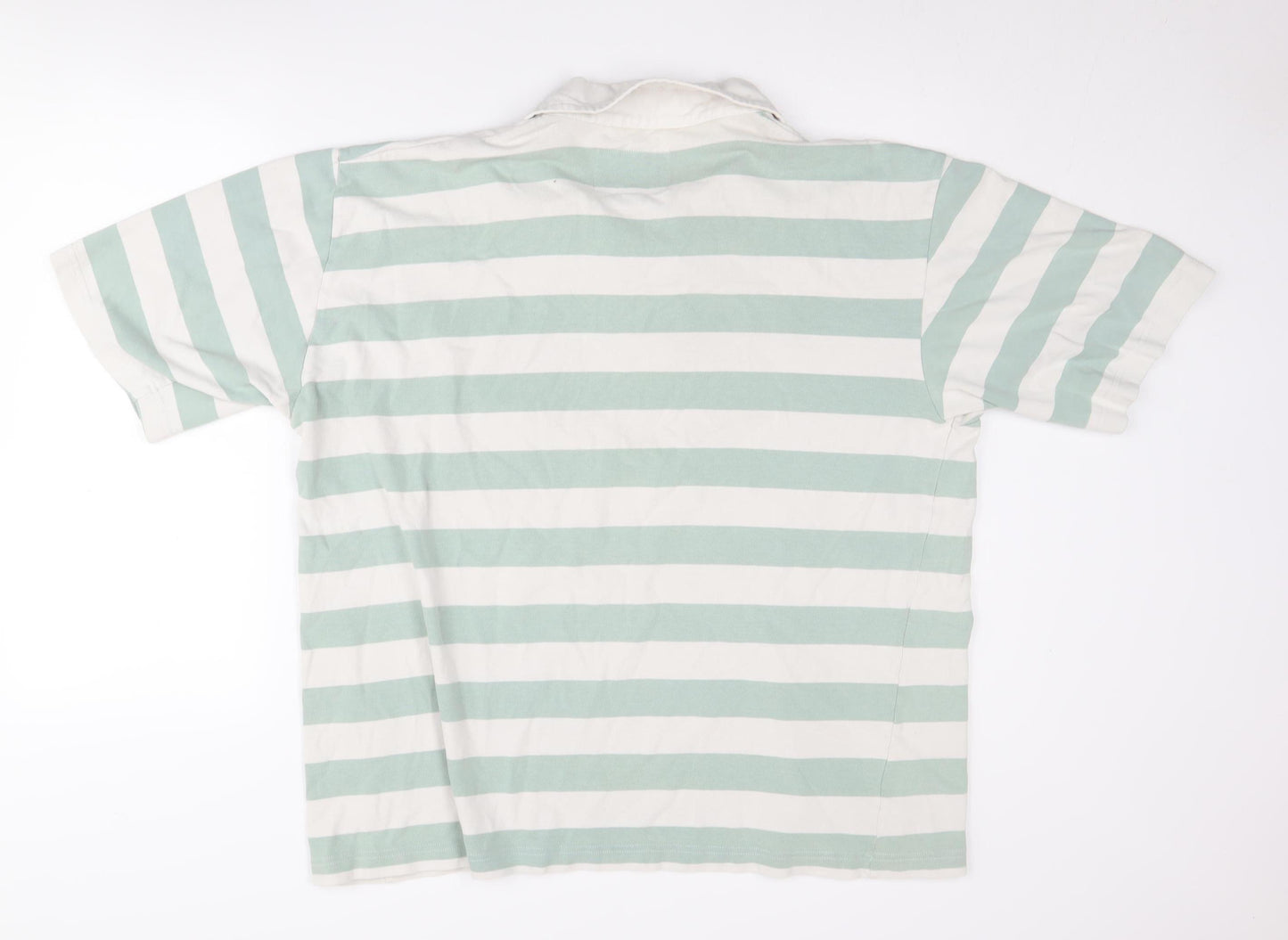 Cotton Traders Men’s XL Striped Polo Shirt