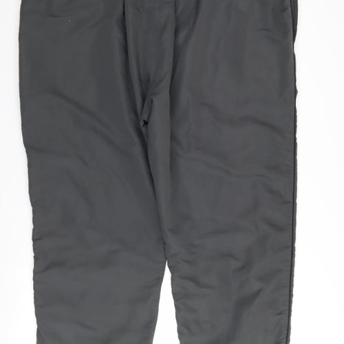 Capsule Men Grey Track Pants Size L Elastic Waist