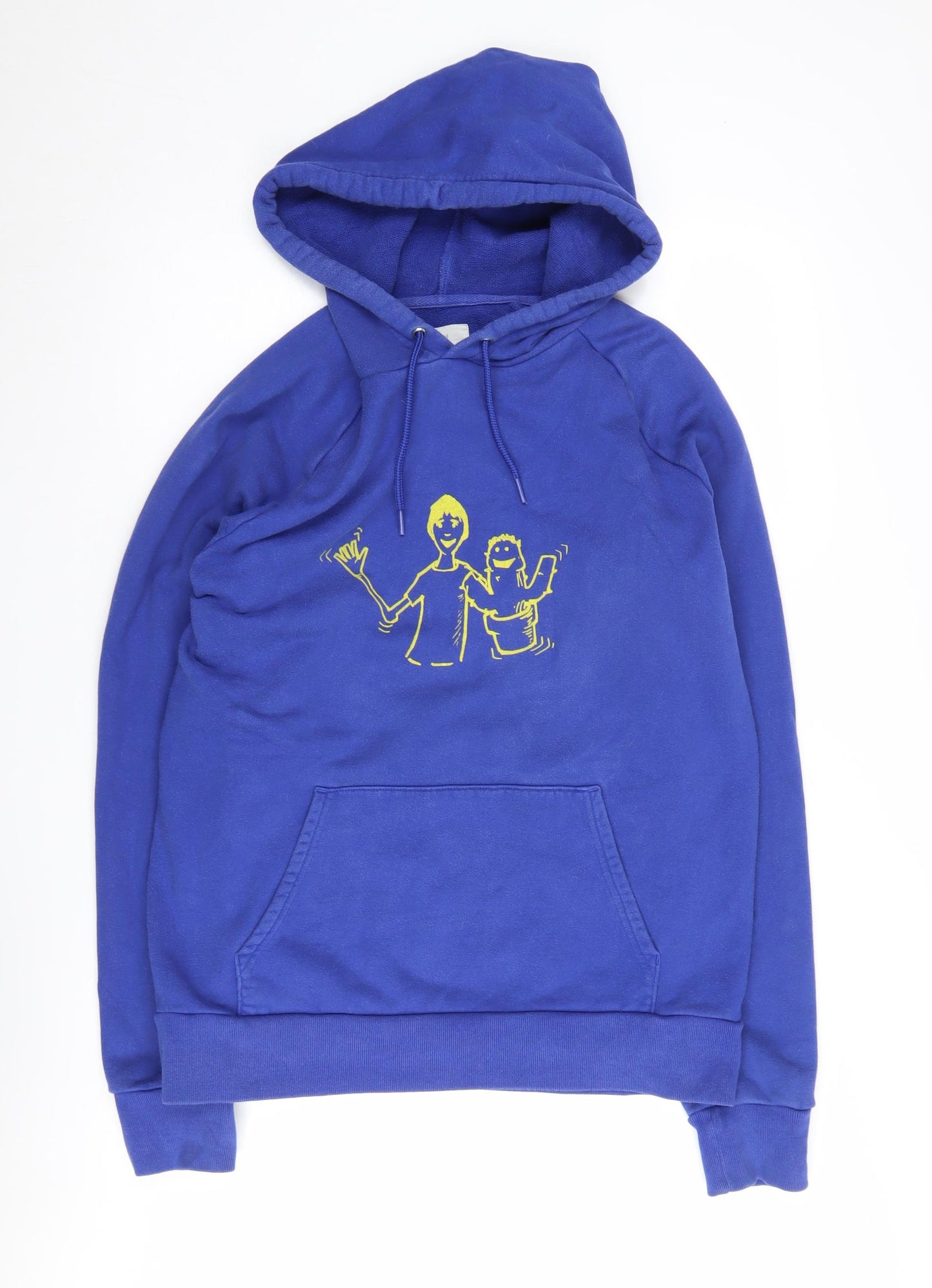 Gap Men's Blue Pullover Hoodie, Medium, Cotton