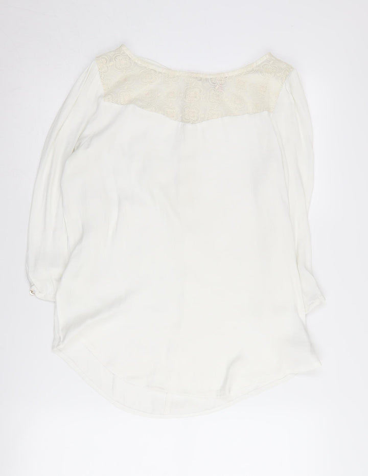 Esprit Women's Ivory Tunic Blouse UK 12
