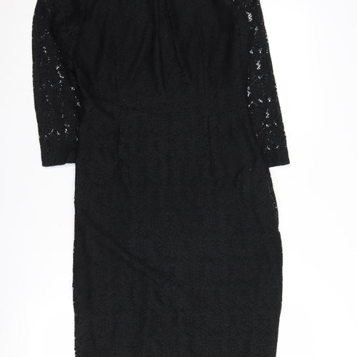 Dorothy Perkins Women's Black Sheath Dress Size 12