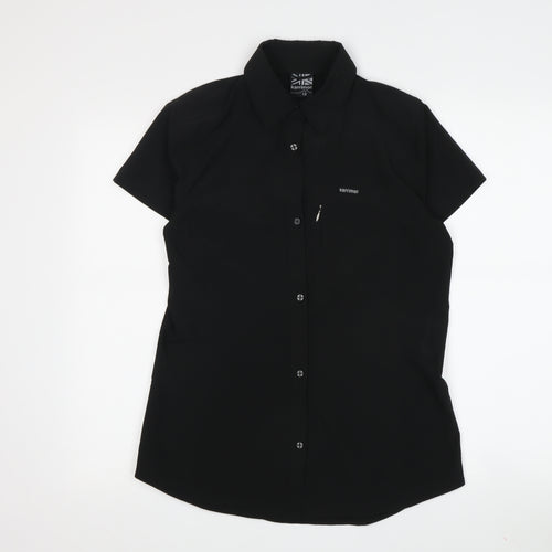 Karrimor Women's Black Button-Up Short Sleeve Shirt