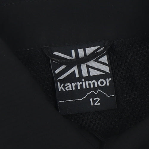 Karrimor Women's Black Button-Up Short Sleeve Shirt