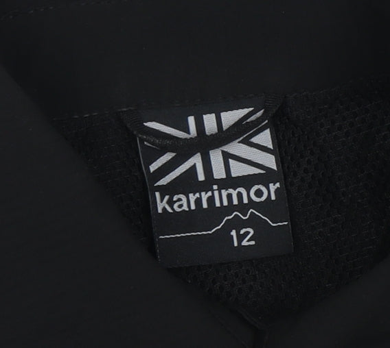 Karrimor Women's Black Button-Up Short Sleeve Shirt