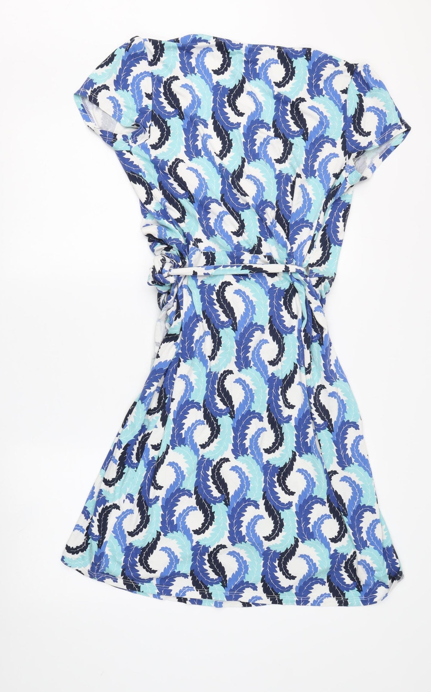 Boden Women's Multicoloured Wrap Dress, Size 14