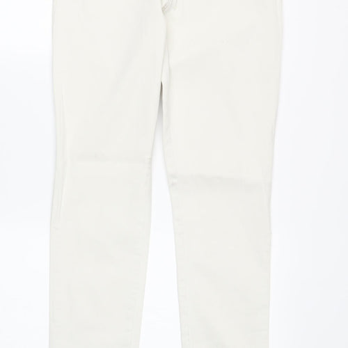 Abercrombie & Fitch Women’s Ivory Skinny Jeans Size 2