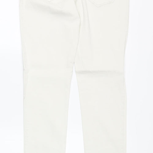 Abercrombie & Fitch Women’s Ivory Skinny Jeans Size 2