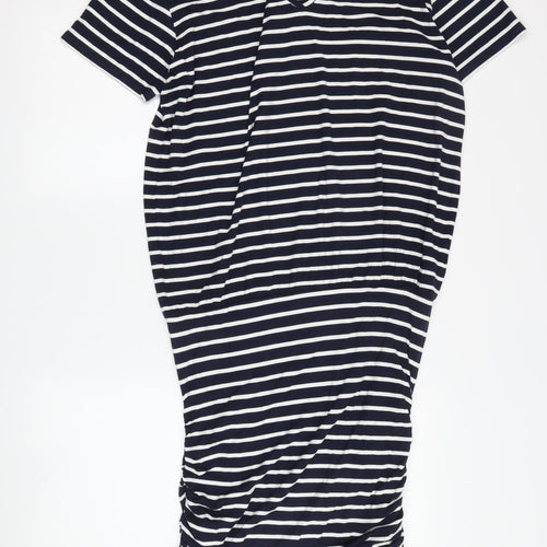 Mountain Warehouse Women's Navy Striped Dress UK 14