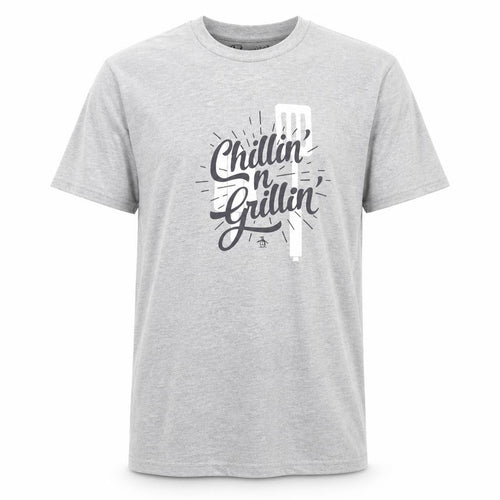 Penguin Men's Grey Graphic Print T-Shirt M - New with Tags