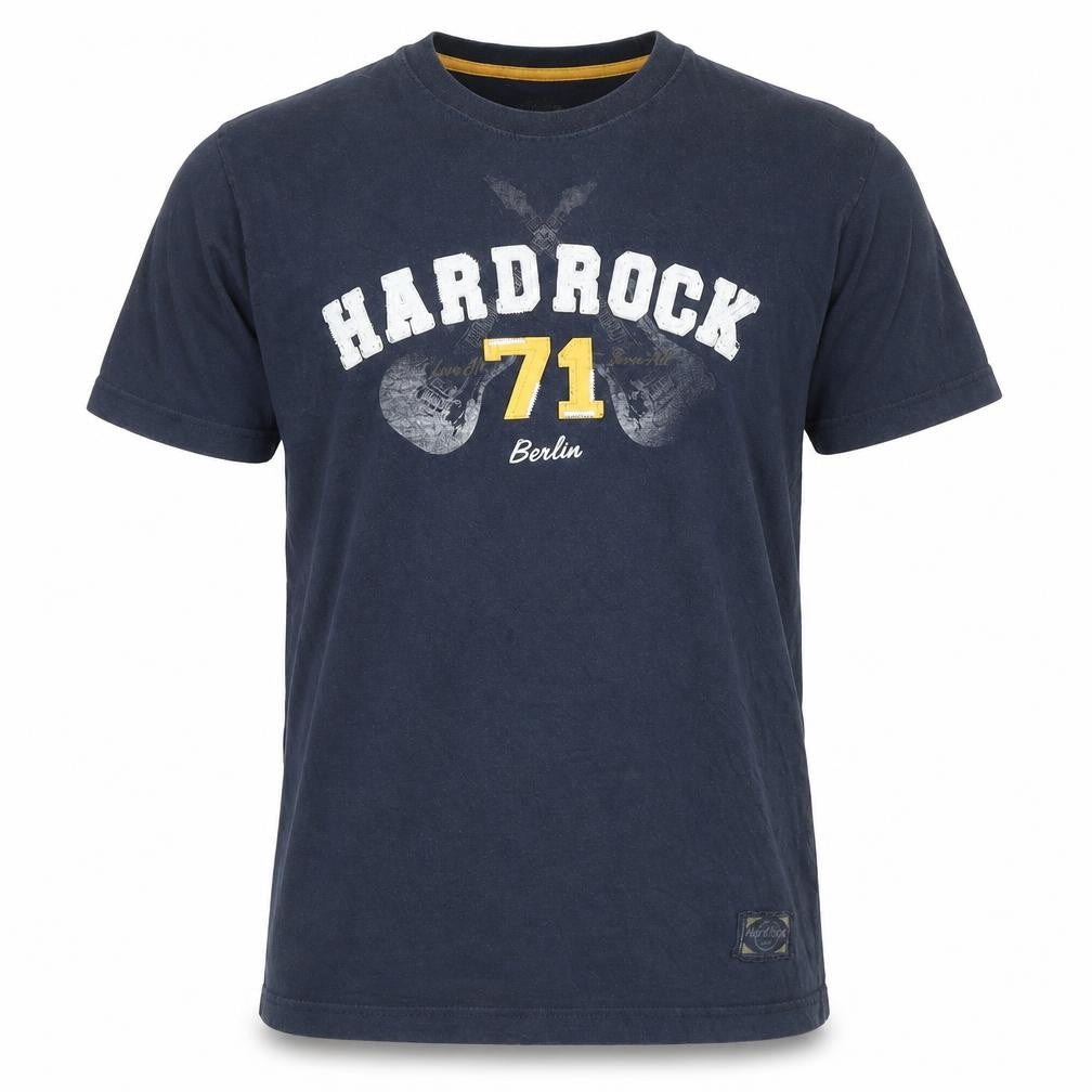 Hard Rock Cafe Blue Men's M Graphic Music T-Shirt